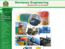 Tablet Screenshot of hennessyengineering.com